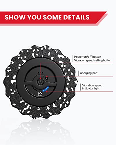 FITINDEX Vibrating Foam Roller for Back Pain