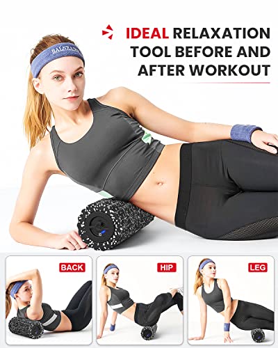 FITINDEX Vibrating Foam Roller for Back Pain