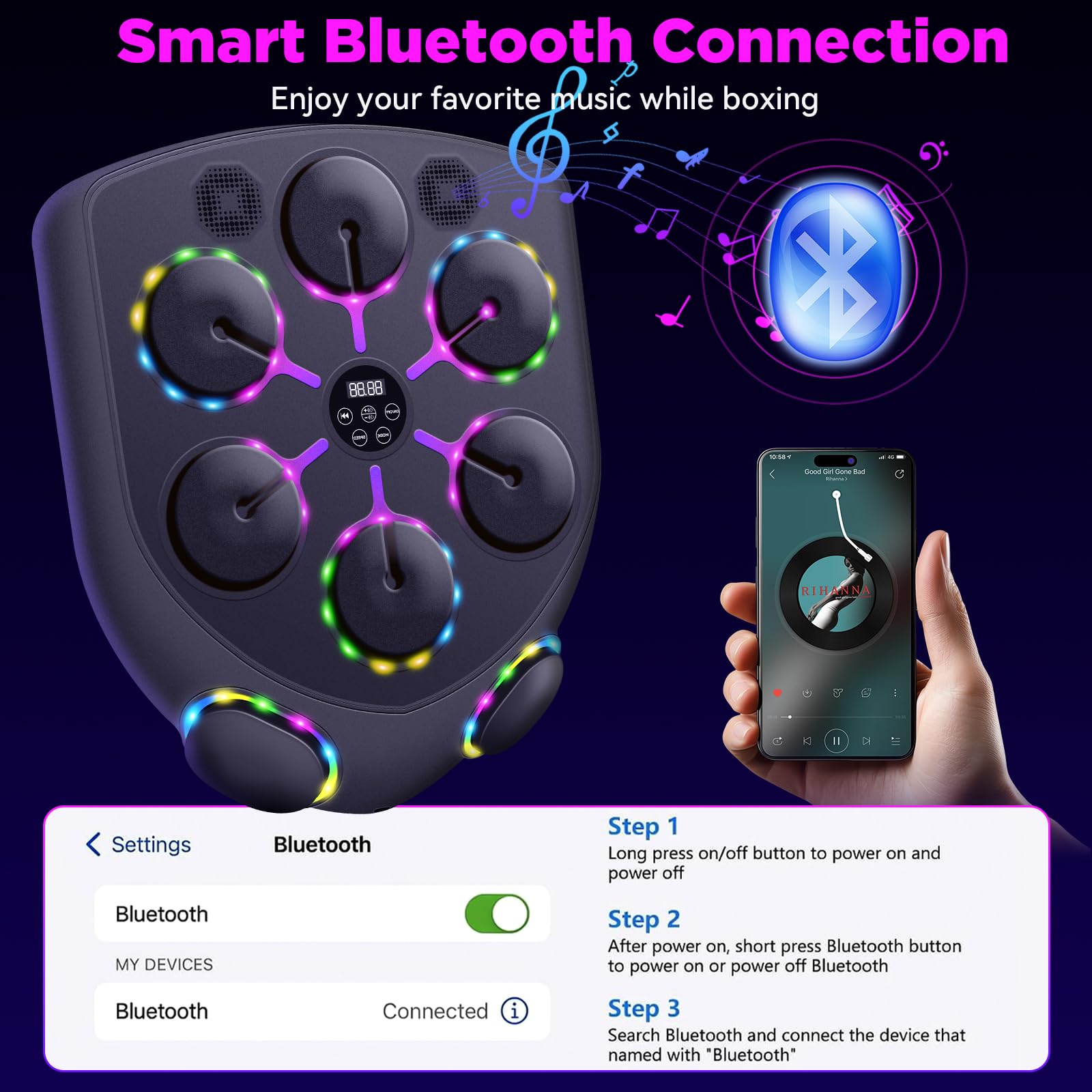 Smart Music Boxing Machine