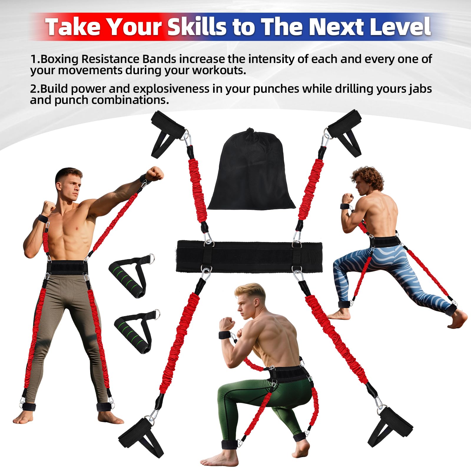 Boxing Resistance Band Set
