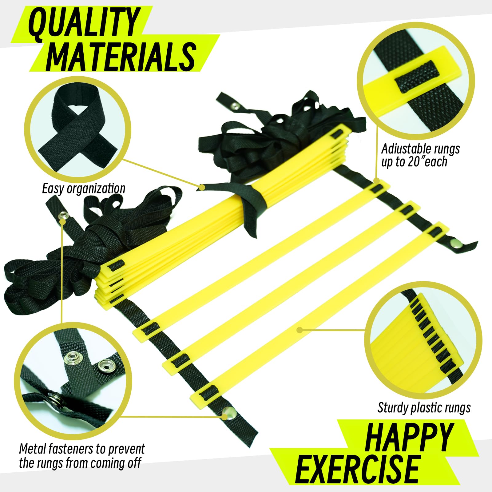 Adjustable Agility Ladder