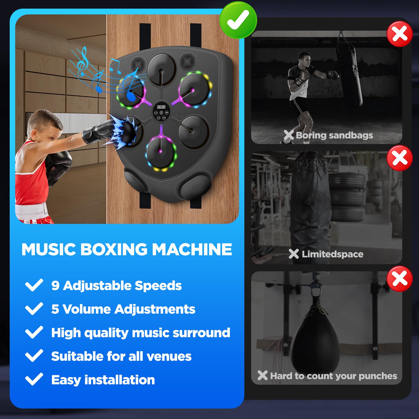 Smart Music Boxing Machine