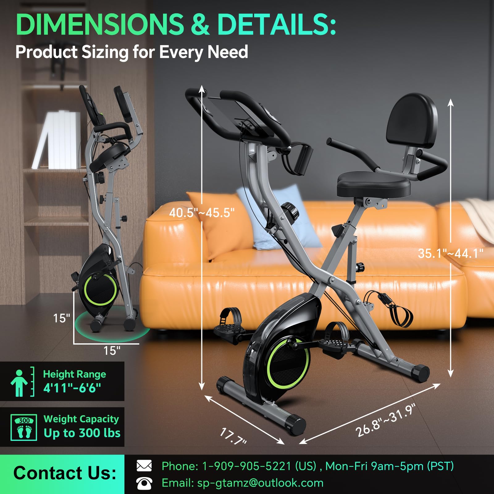Foldable Exercise Bike