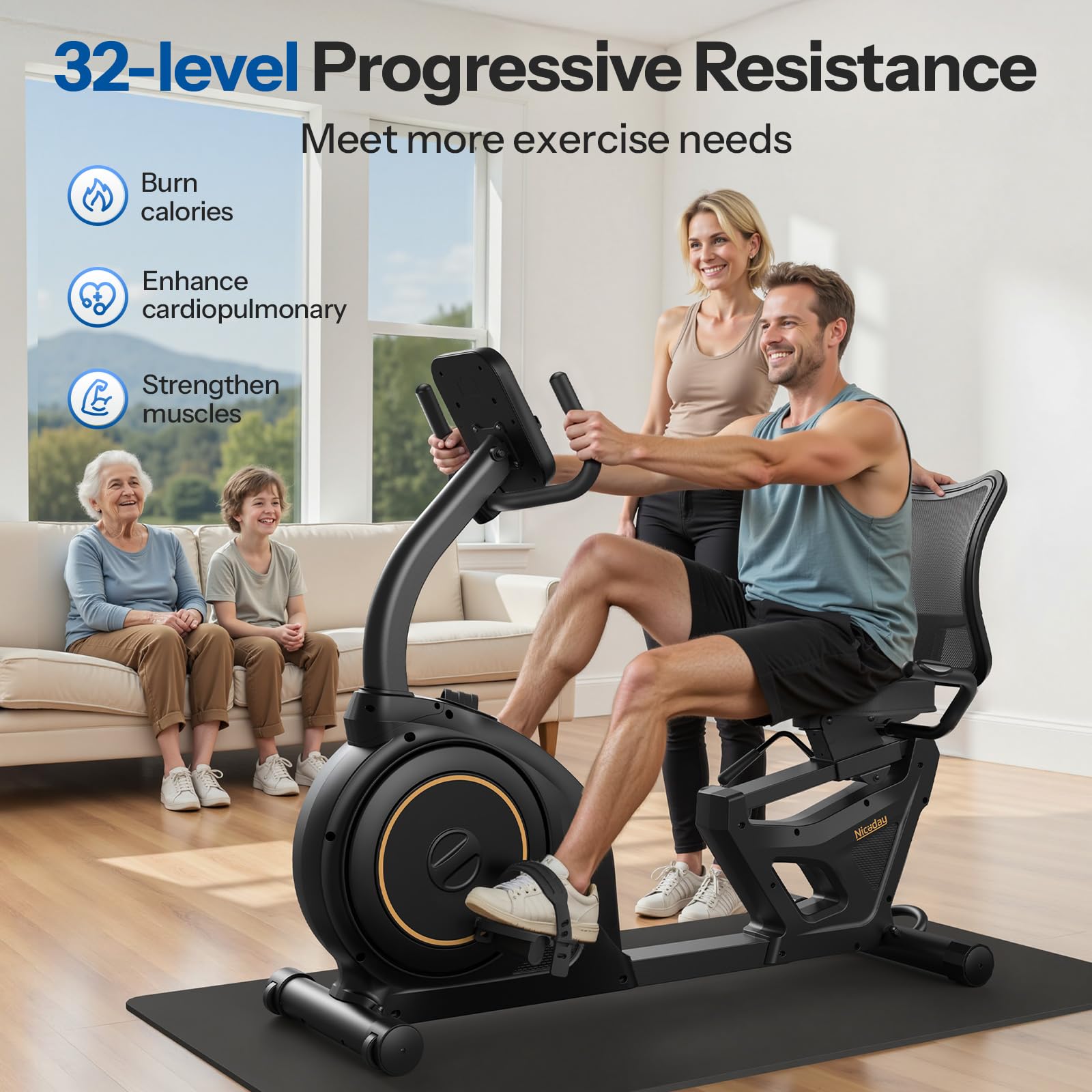 Recumbent Exercise Bike