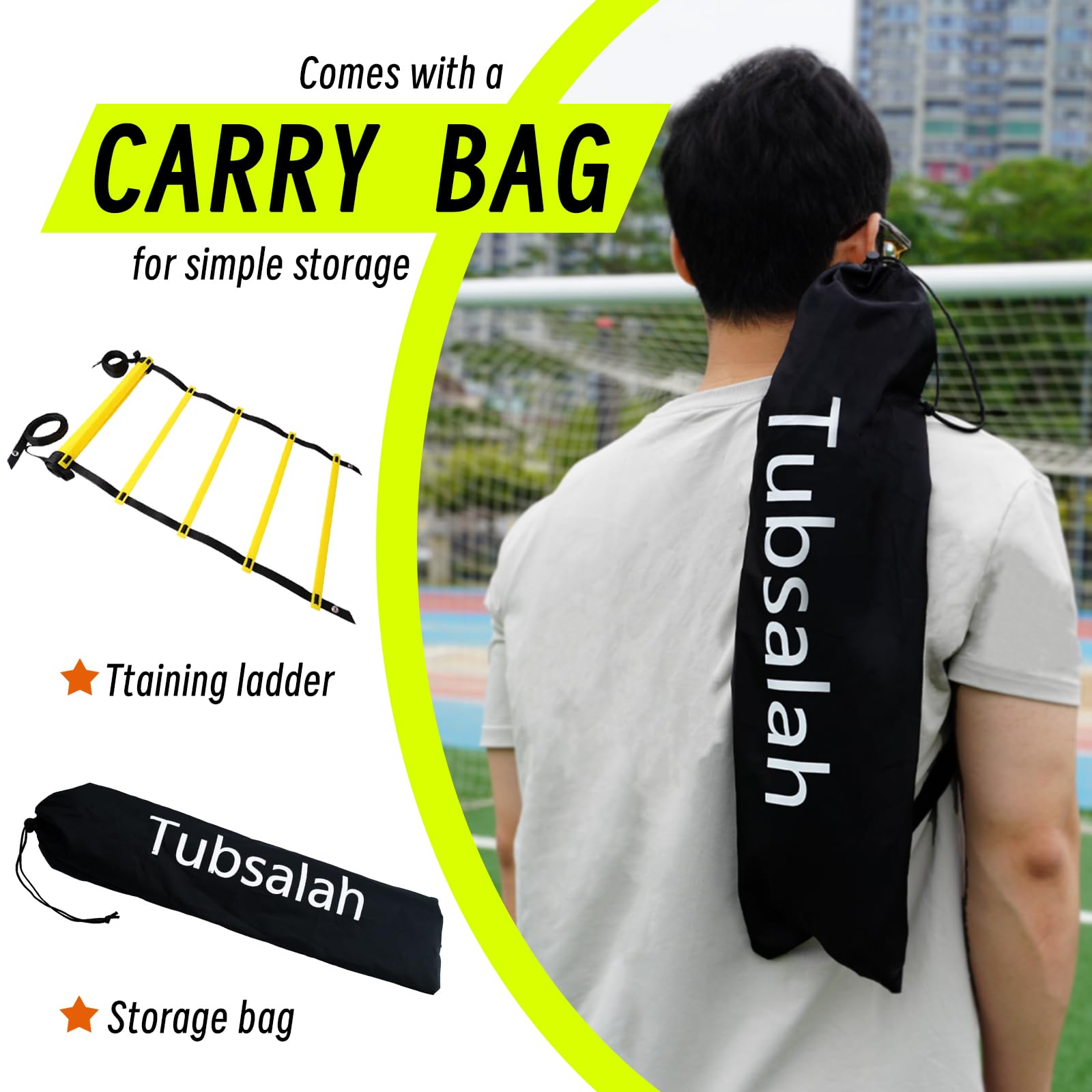 Adjustable Agility Ladder