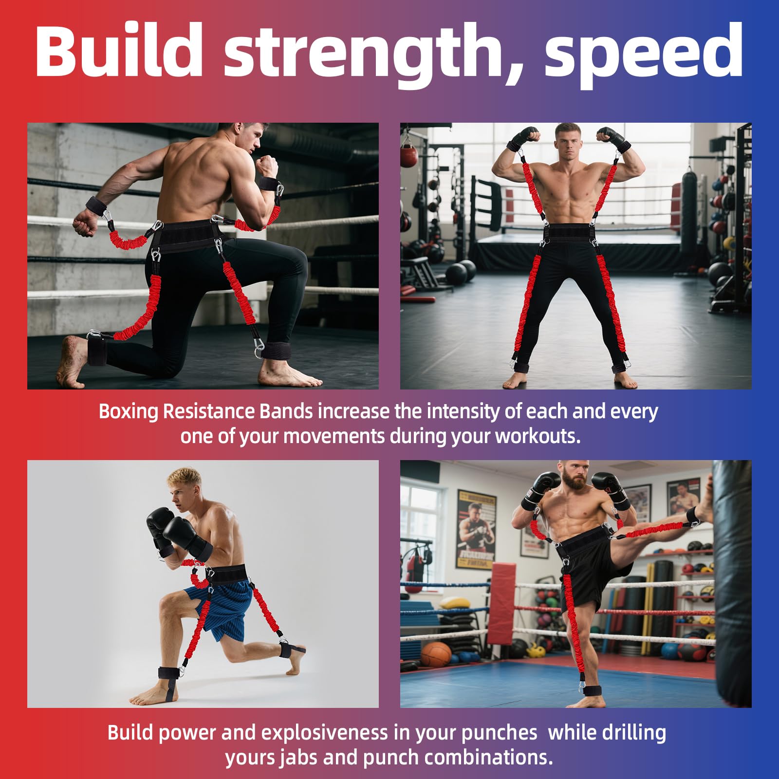 Boxing Resistance Band Set