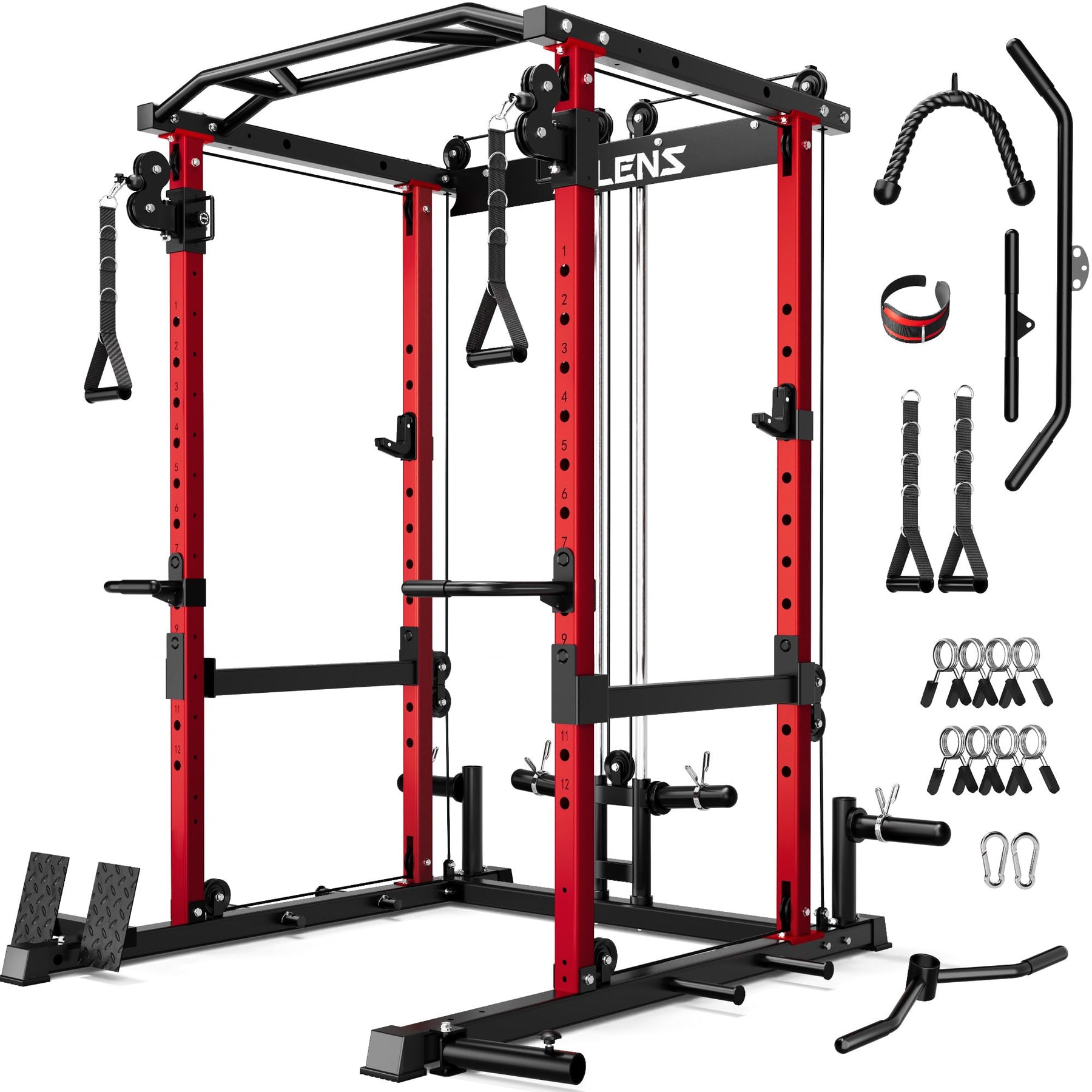 Power Rack with Cable System