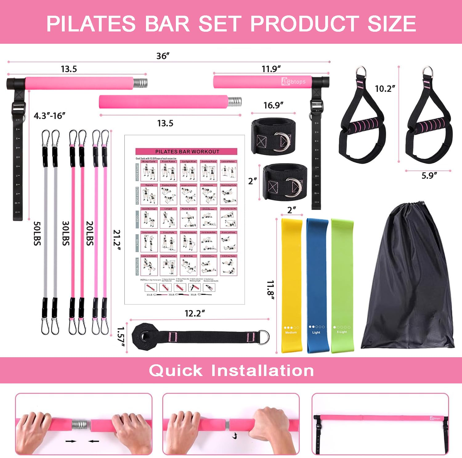 Pilates Bar Kit