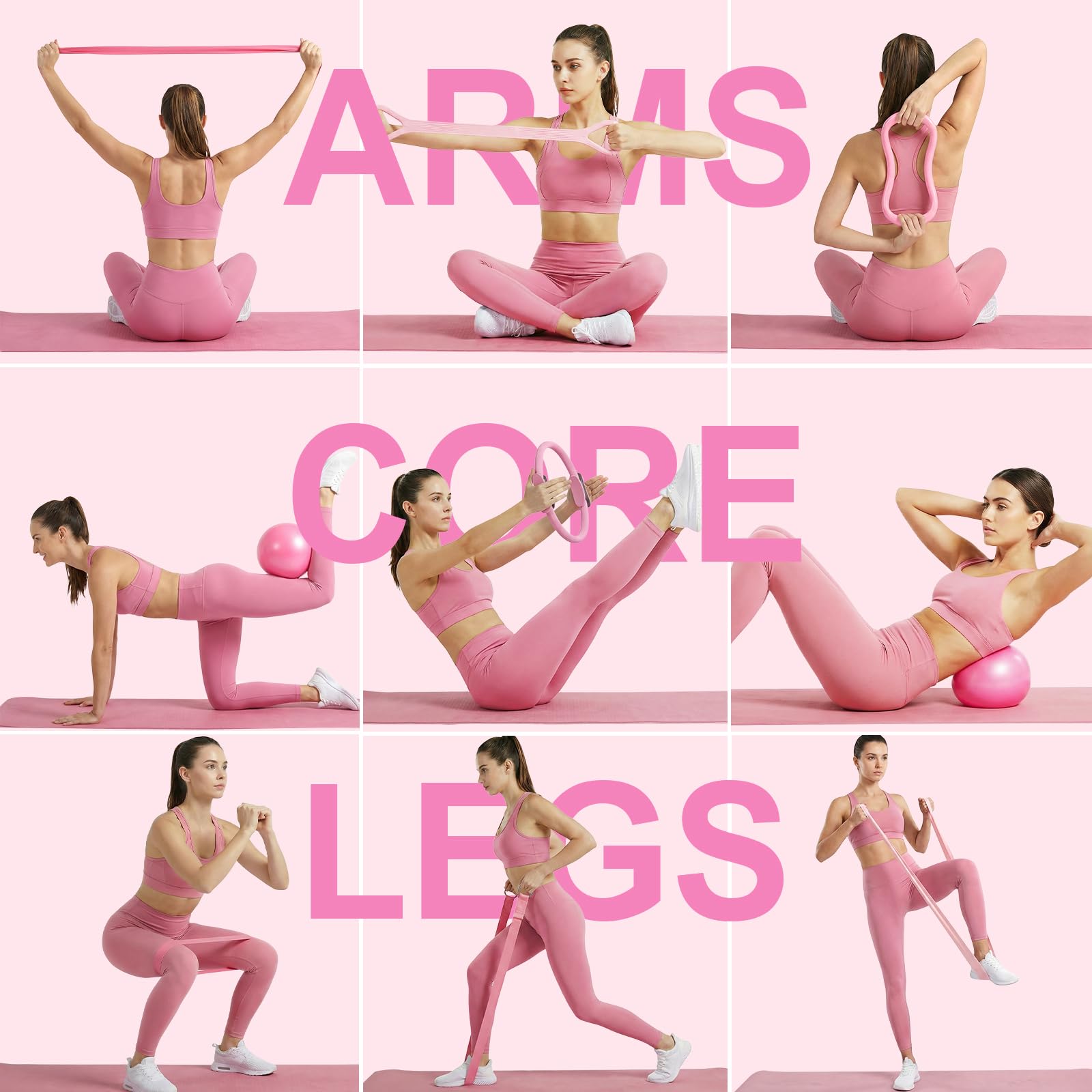 Pilates Ring Set