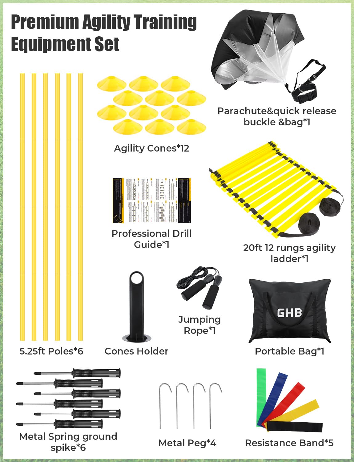 Soccer Agility Training Set