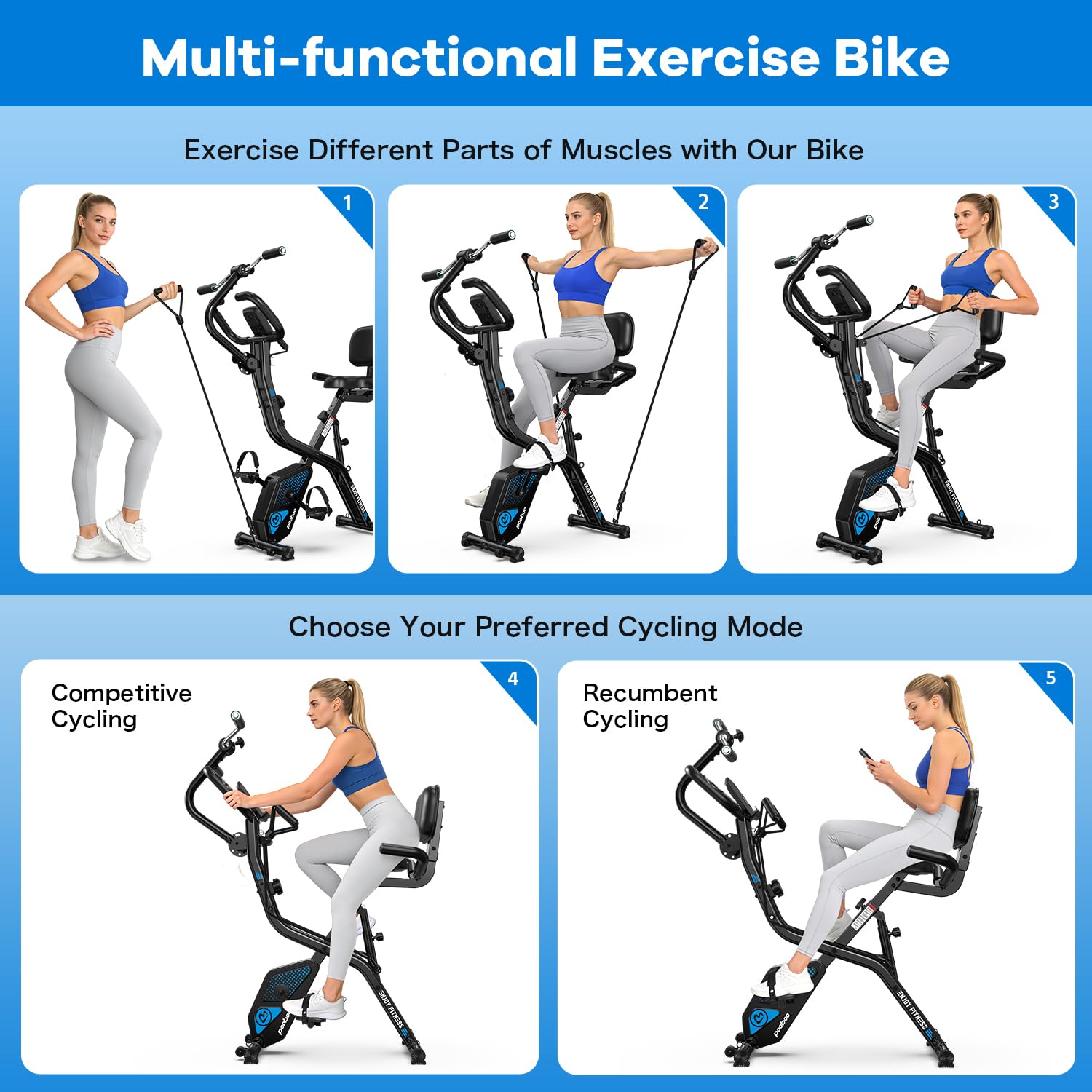 Foldable Exercise Bike
