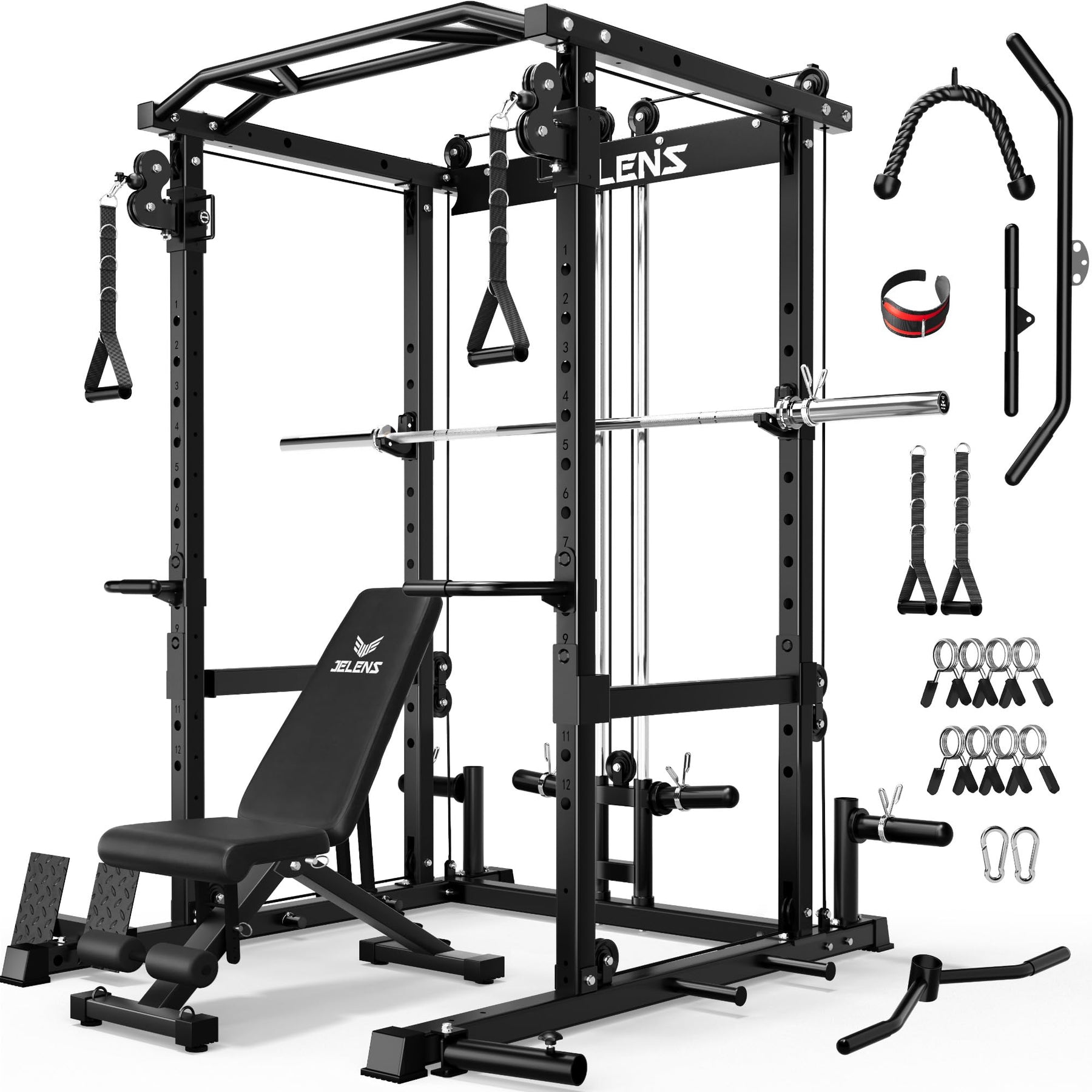 Power Rack with Cable System