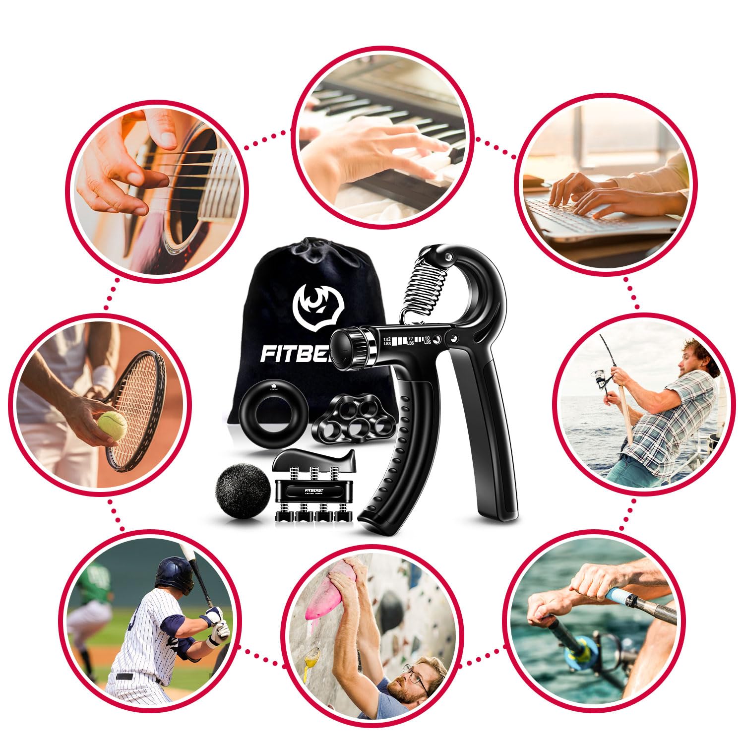 Grip Strengthener Kit