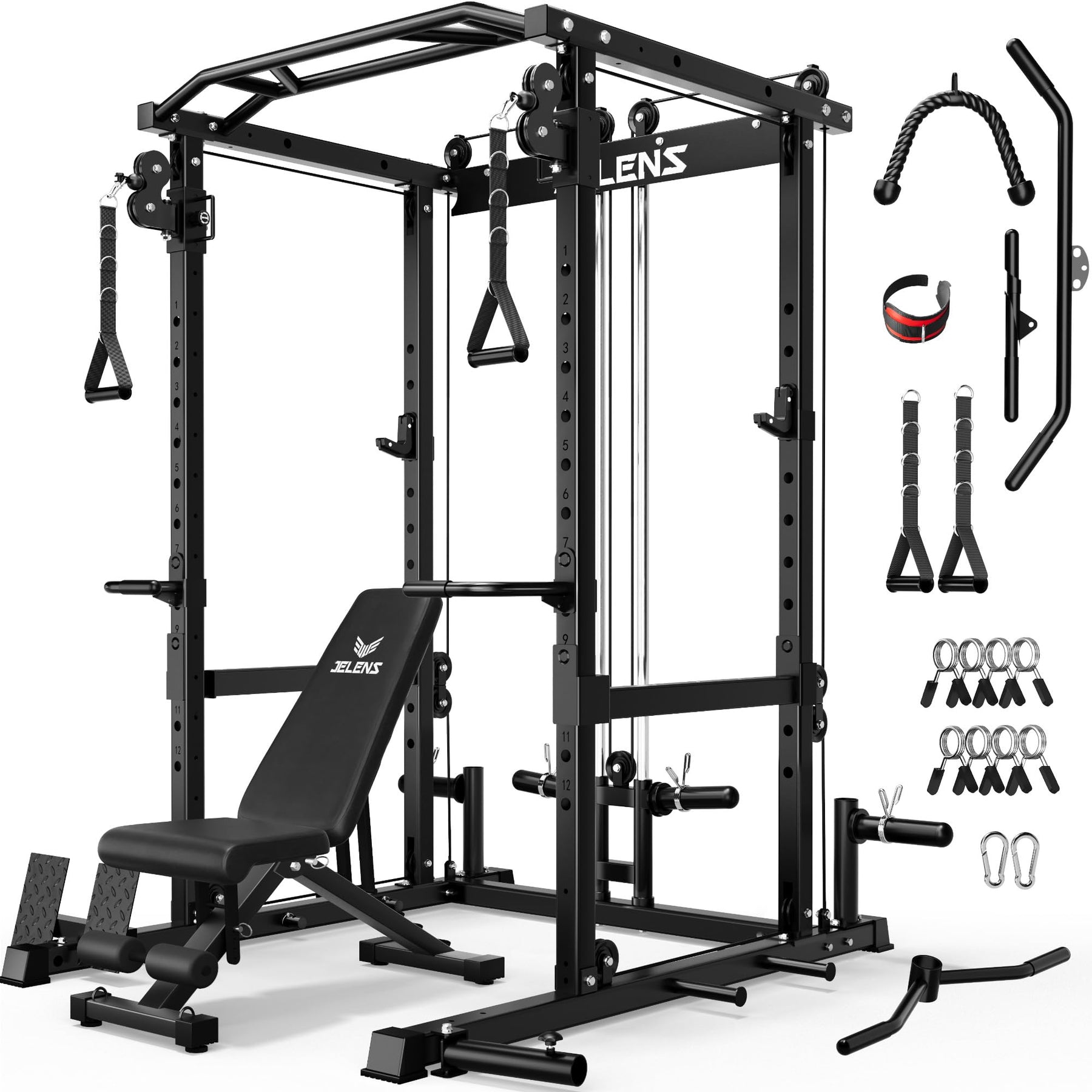 Power Rack with Cable System