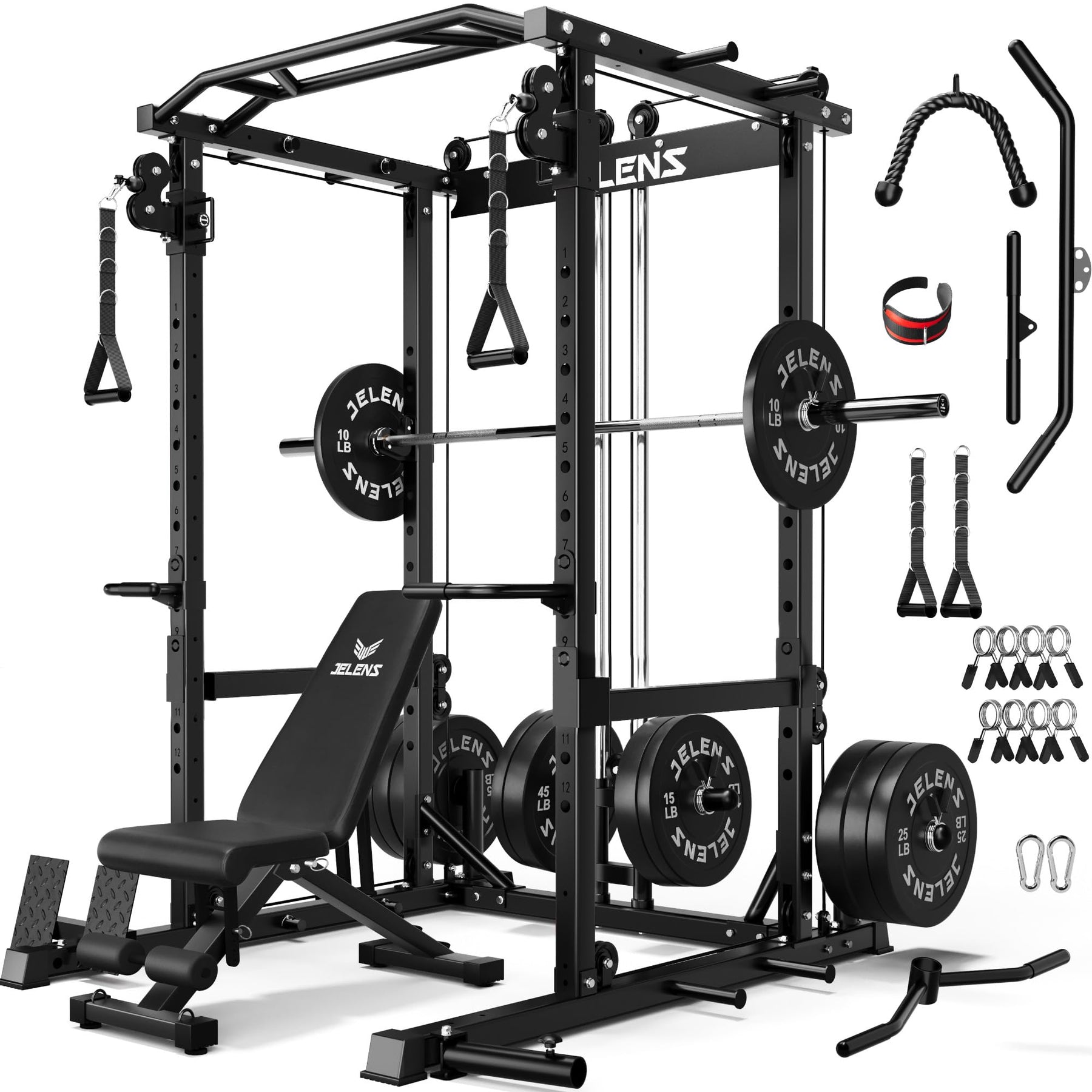 Power Rack with Cable System