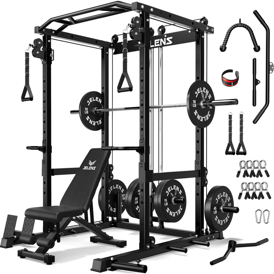 Power Rack with Cable System