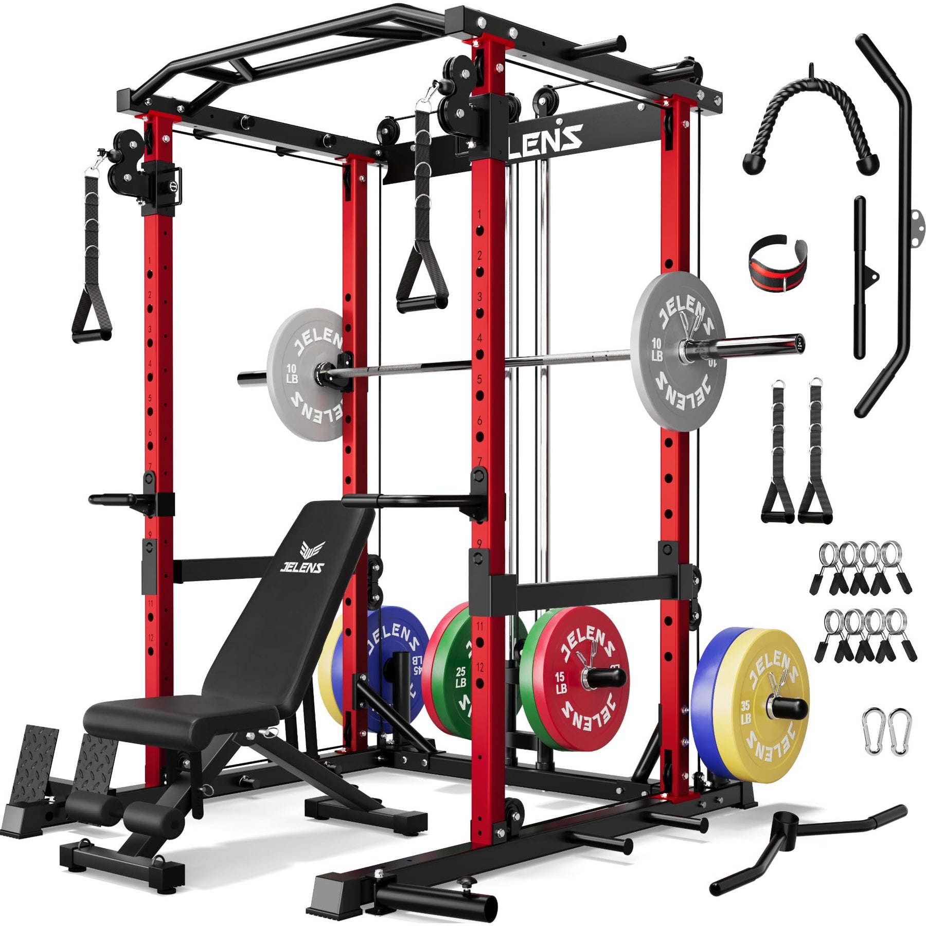 Power Rack with Cable System