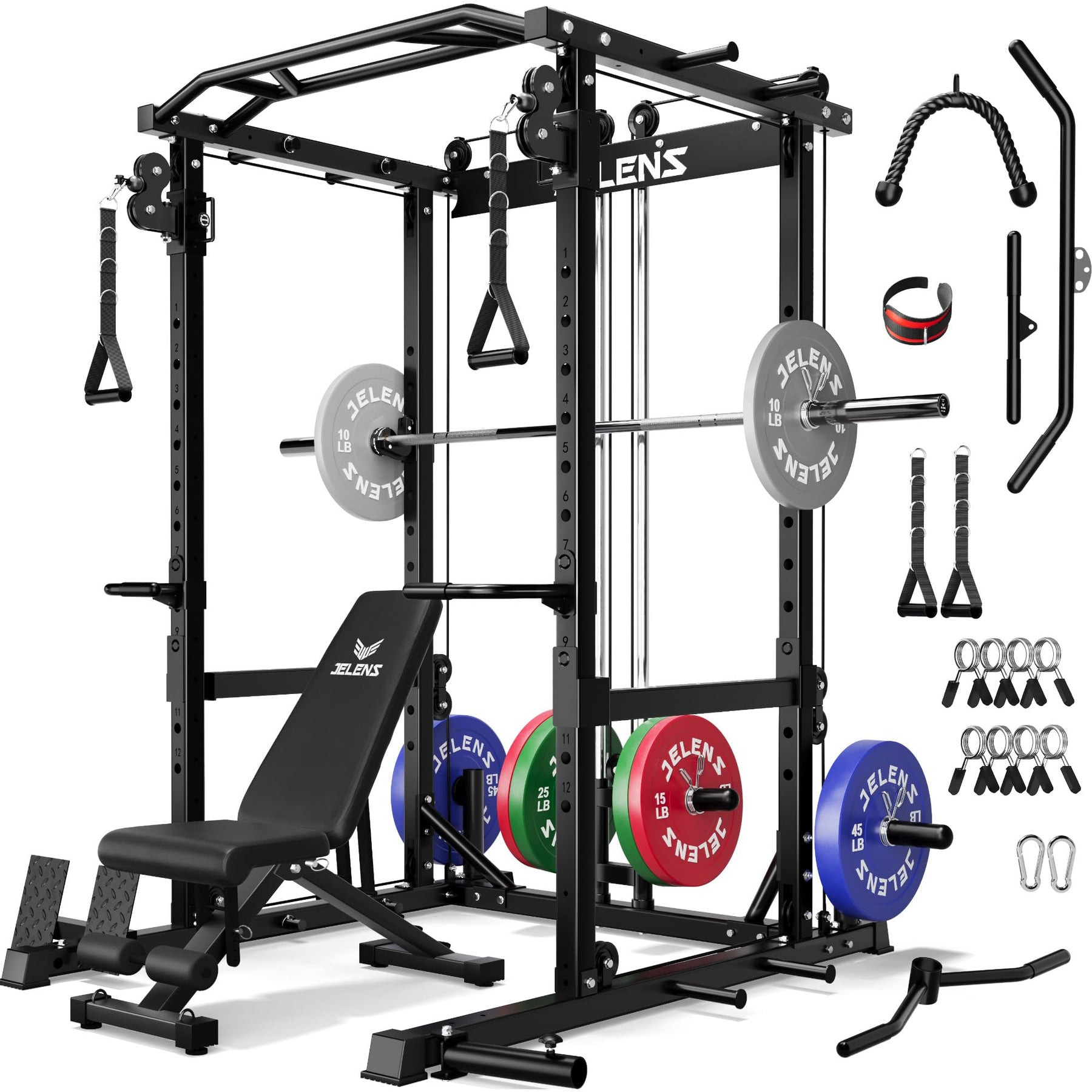 Power Rack with Cable System