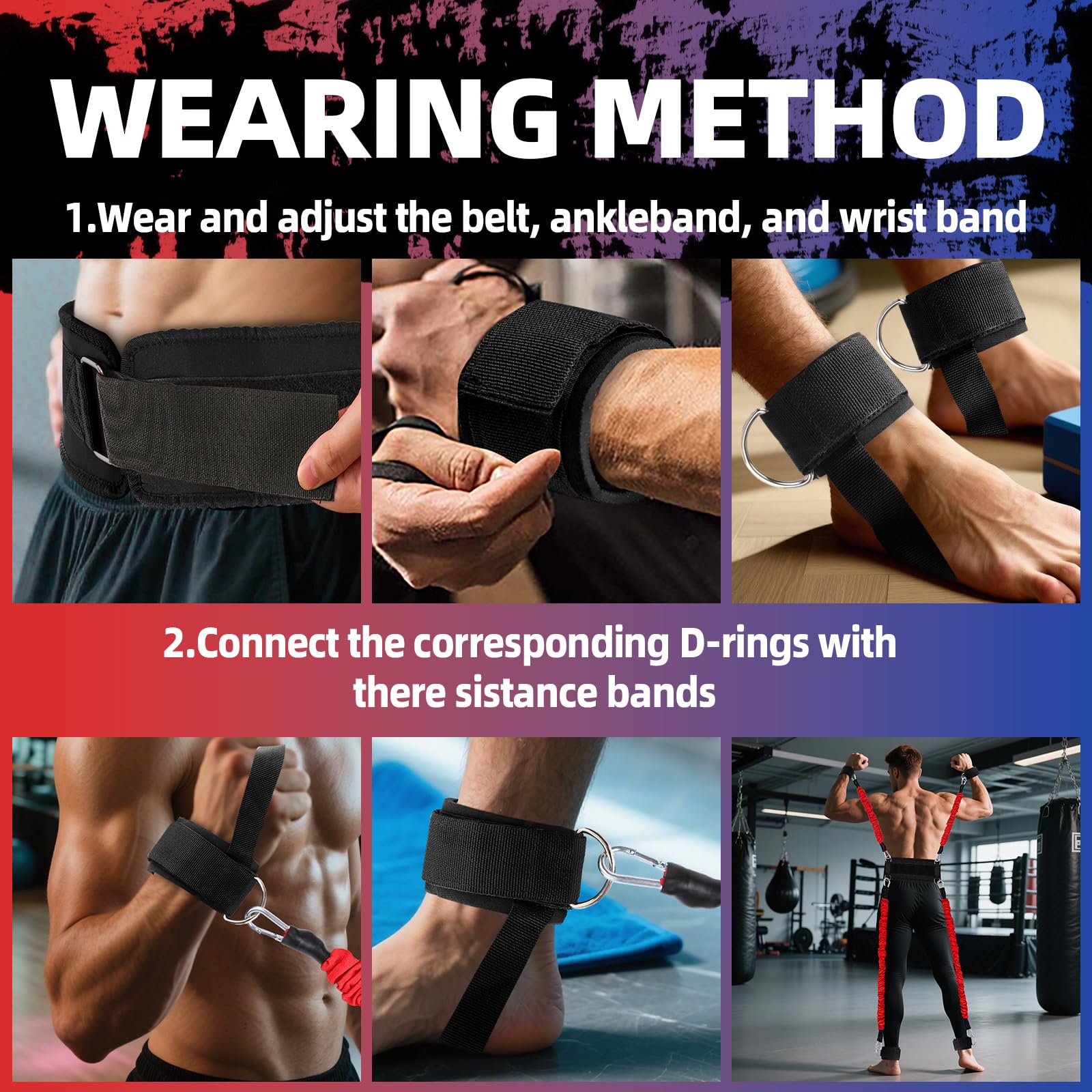 Boxing Resistance Band Set