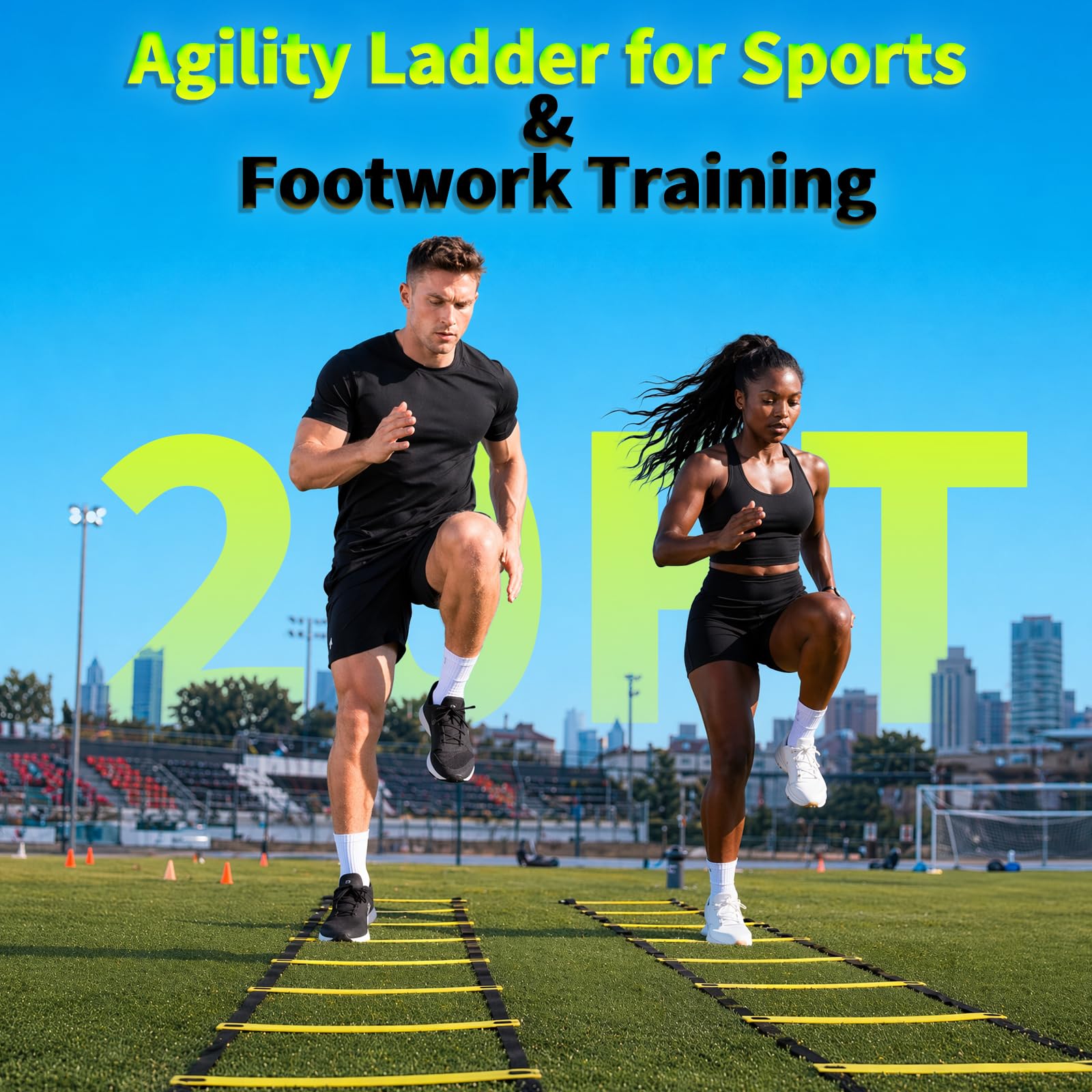 Adjustable Agility Ladder