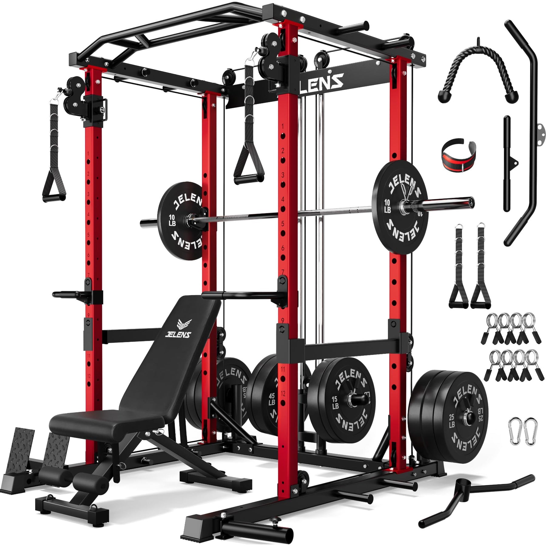 Power Rack with Cable System