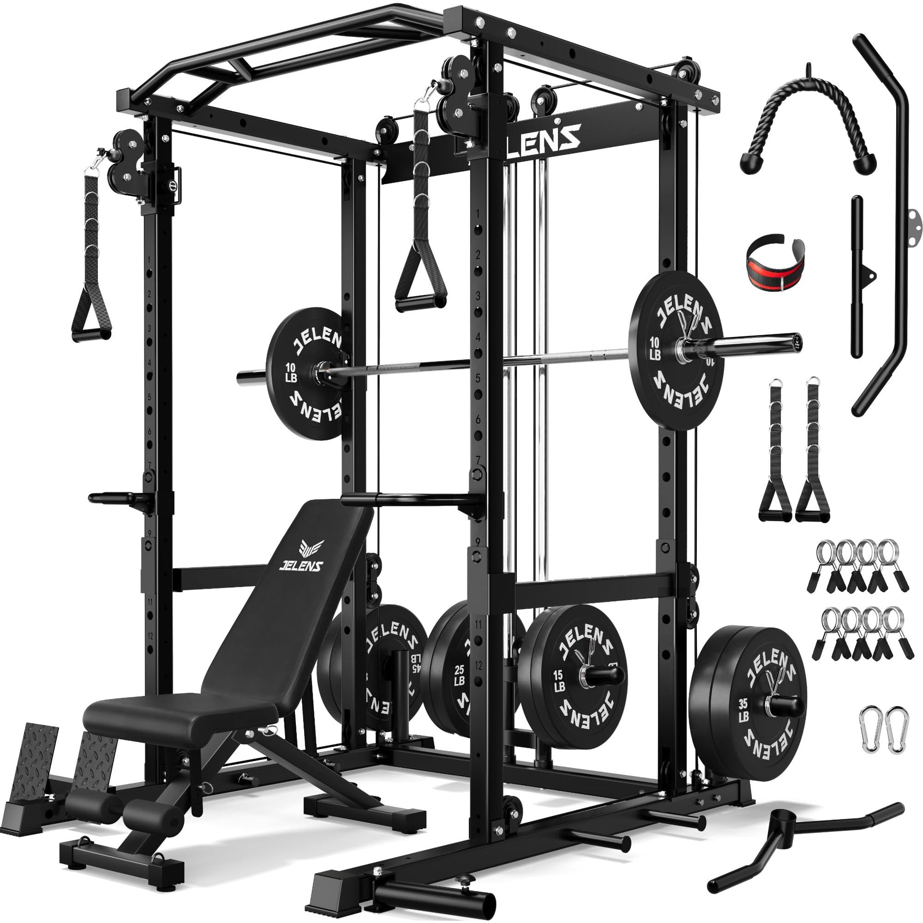 Power Rack with Cable System
