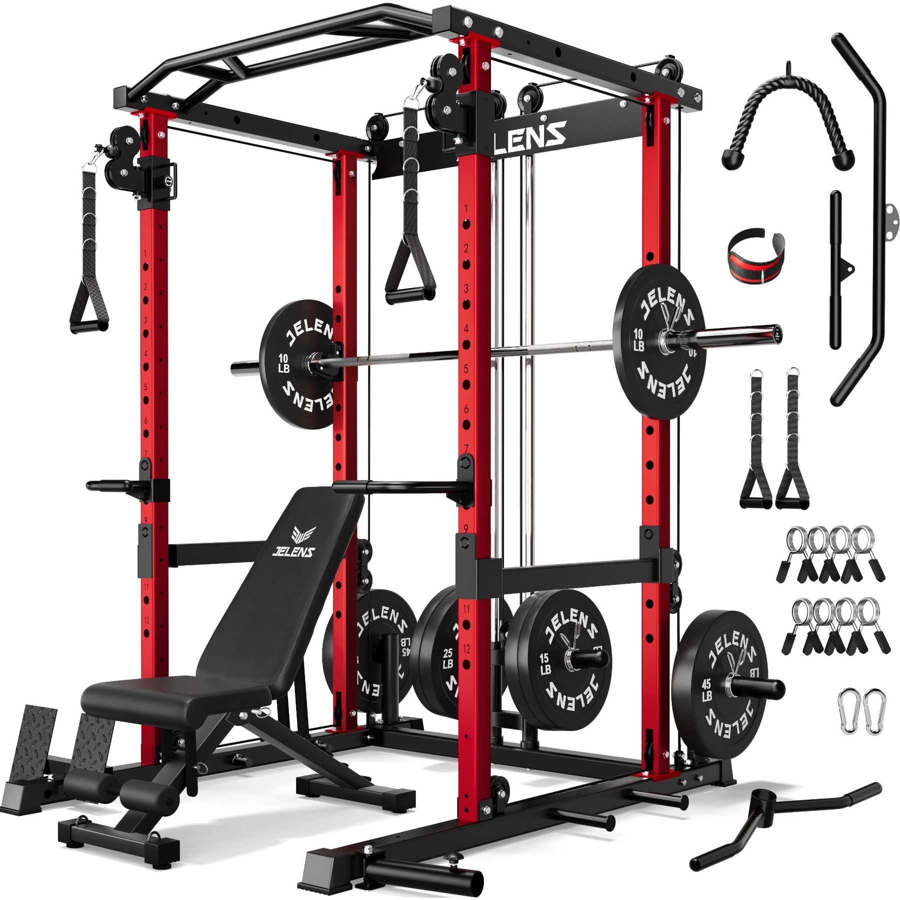 Power Rack with Cable System