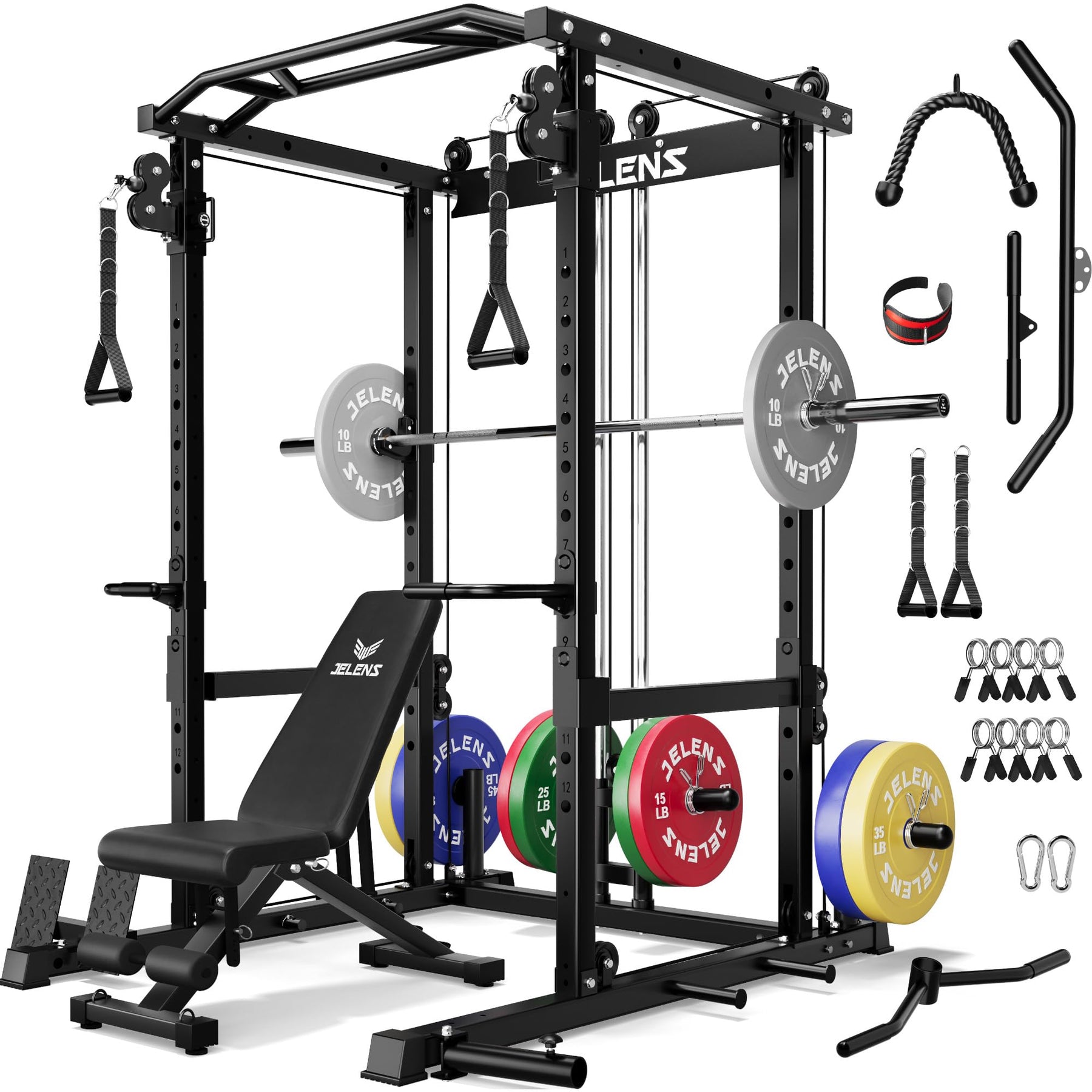 Power Rack with Cable System
