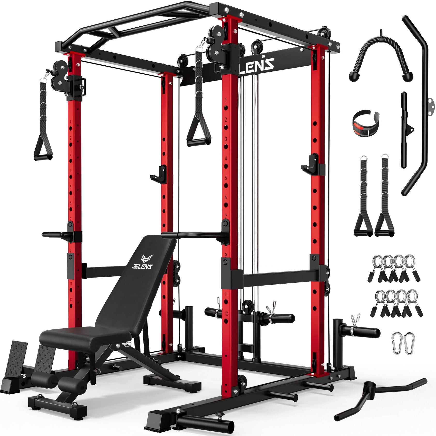 Power Rack with Cable System