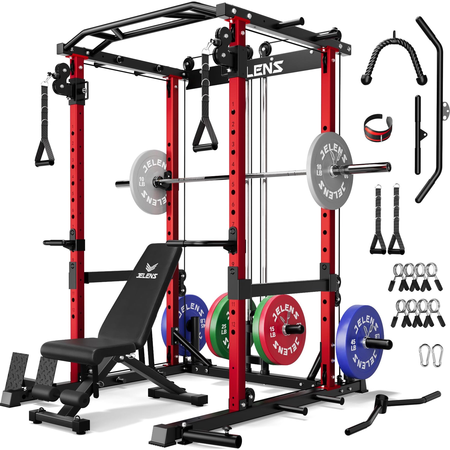 Power Rack with Cable System