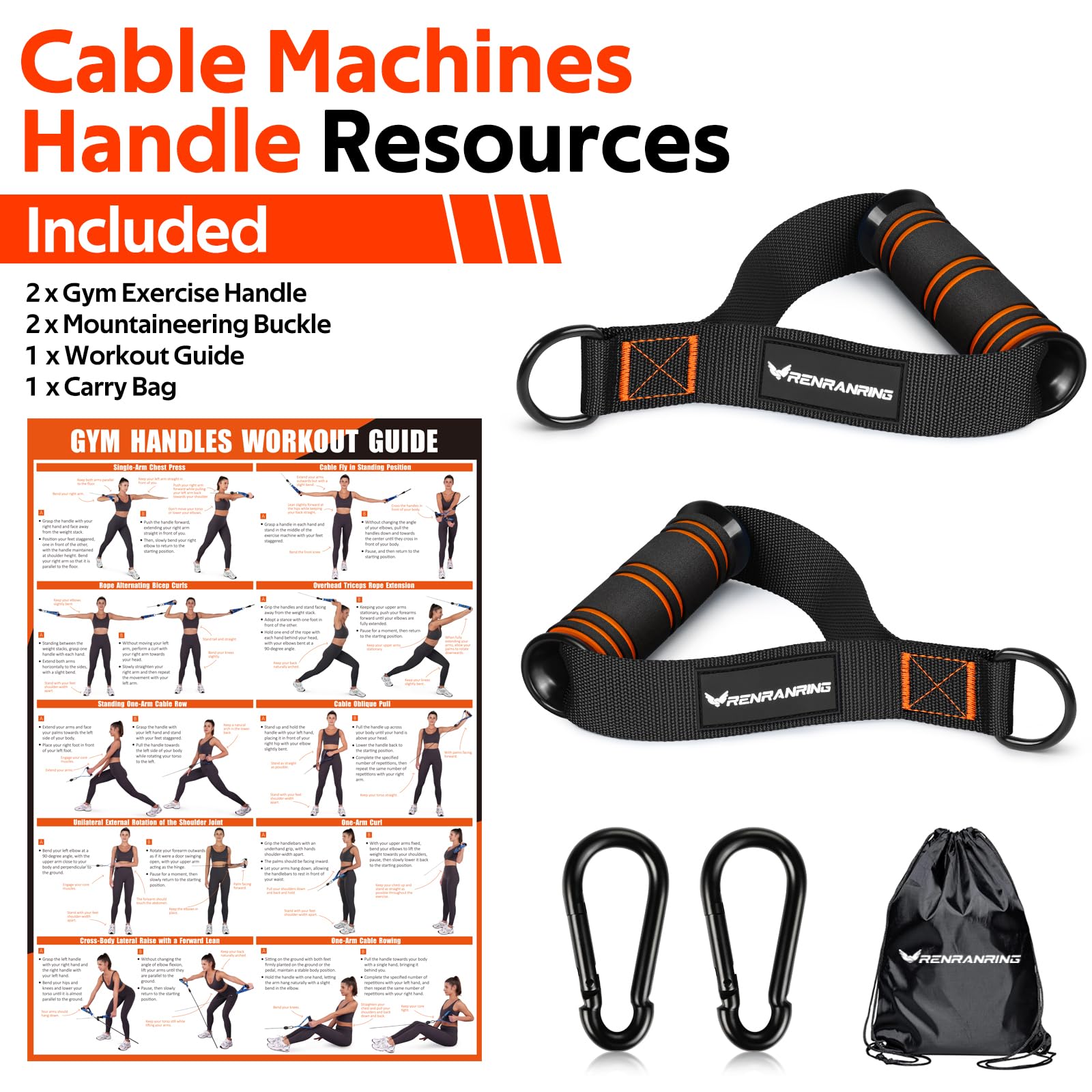Gym Cable Handles